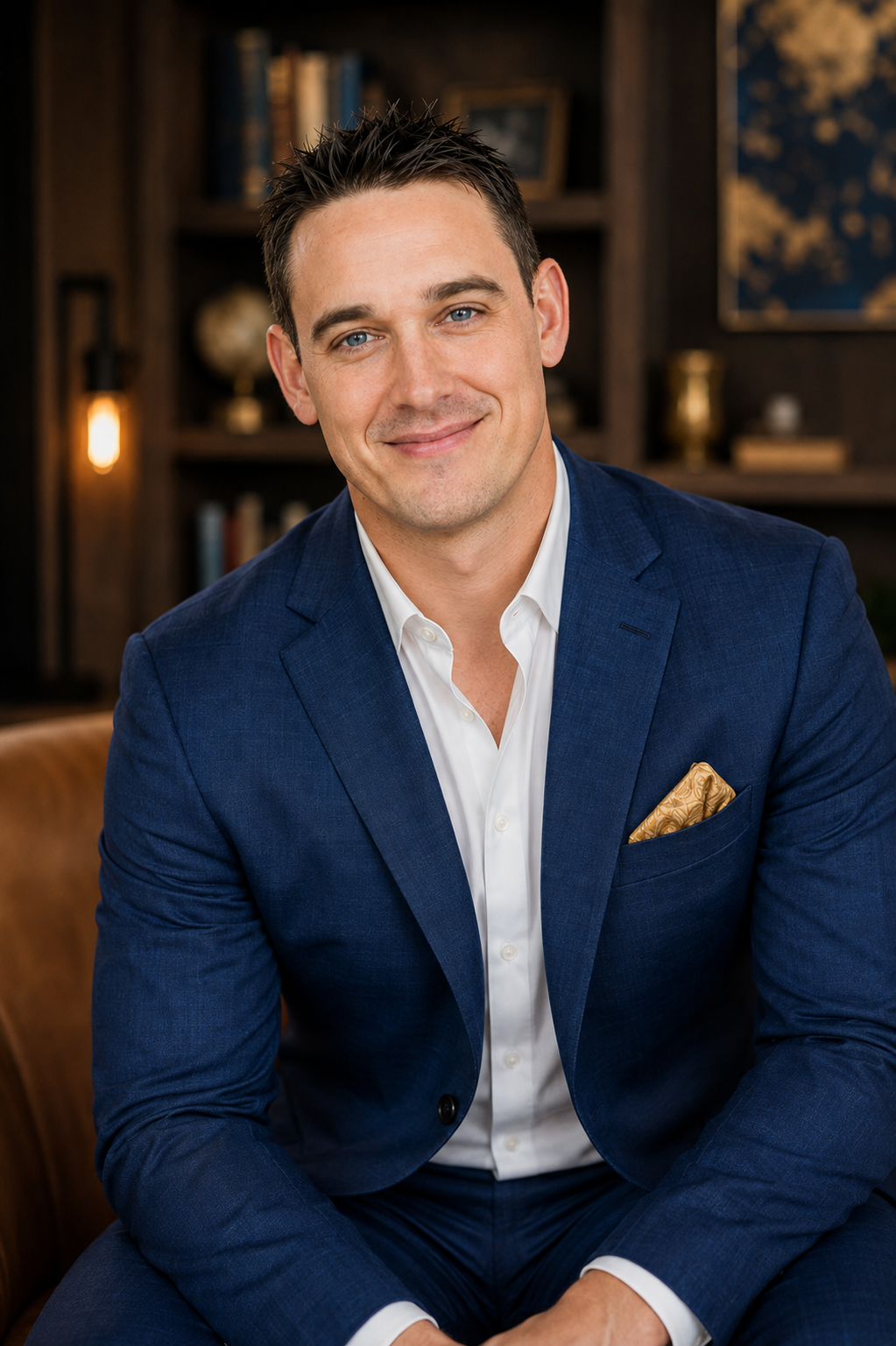 Portrait of David Hadley, Broker and Founder of Bulletproof Legacy Financial Services